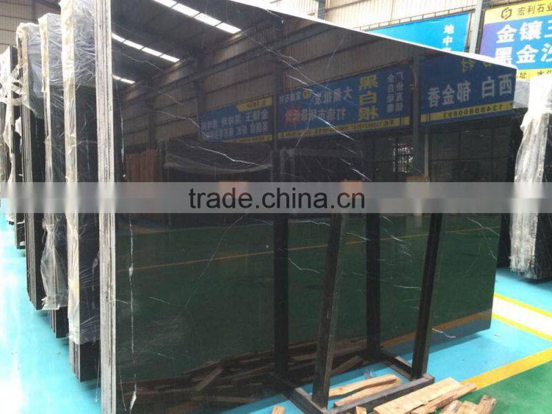 high quality black marble Black Marquina Nero Marquina
