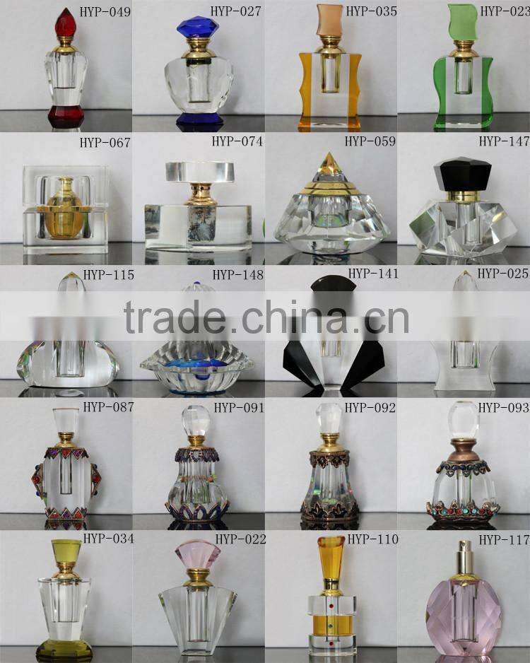 newest fashionable crystal perfume wedding gift bottle