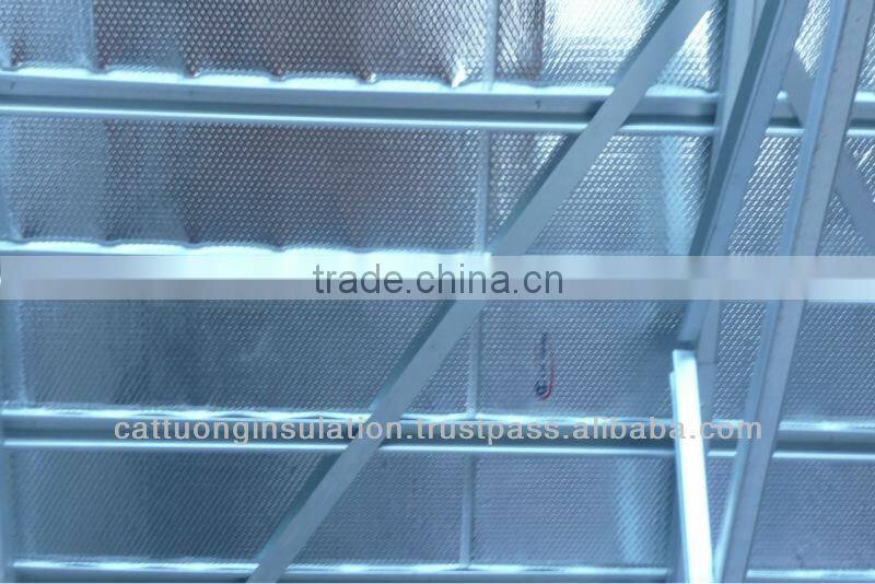 double sided aluminum foil and big bubble air sheet