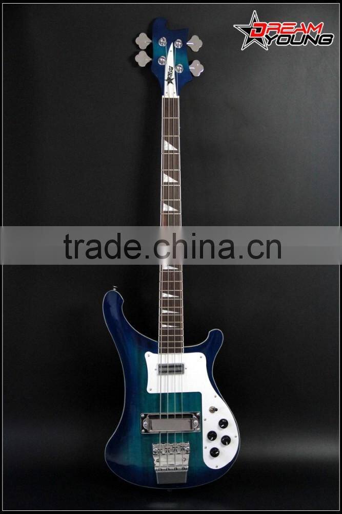 DS-EB6011 Blue Color Canadian Maple Neck Bass Guitar
