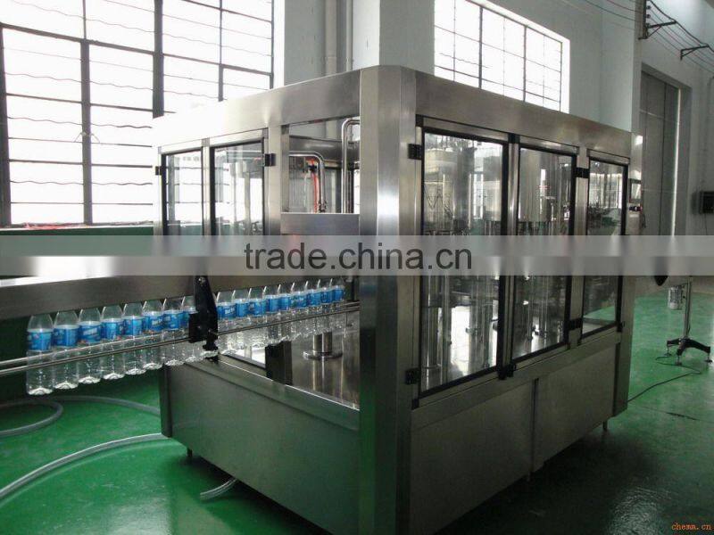 Bottle Of Mineral Water Washing Filling Capping Machine
