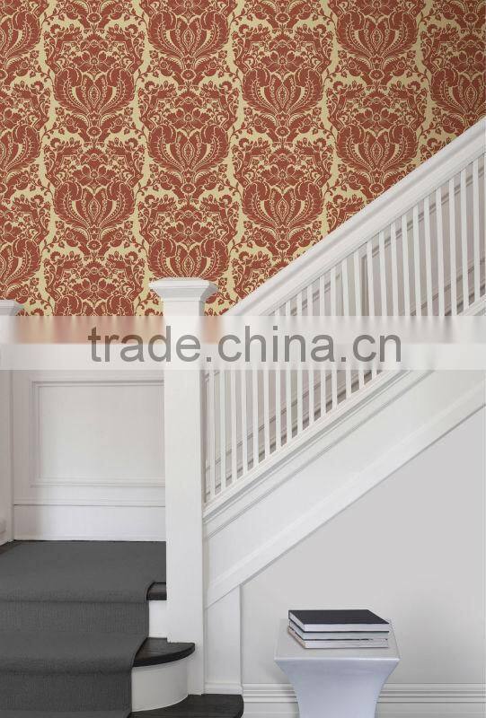 European style tv background non-woven wallpaper wallcovering