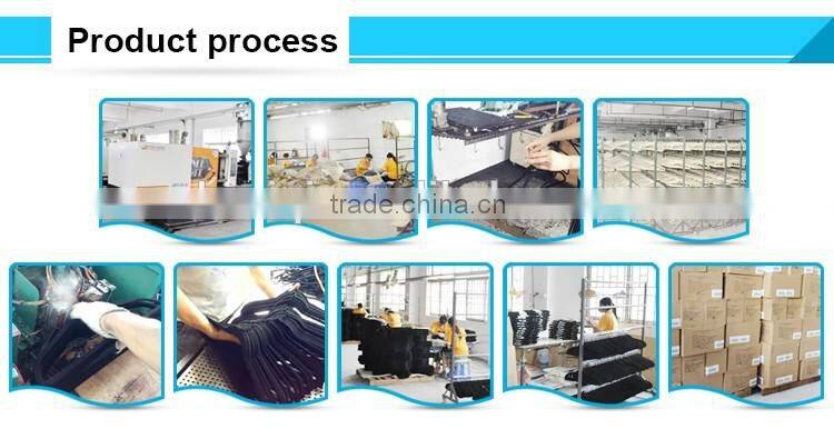 High Quality Black Plastic Velvet Hanger for Shirt