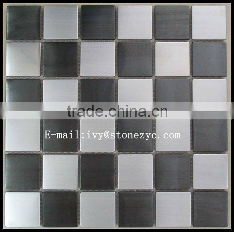4/8/10 thickness high quality matt metallic mosaic tile