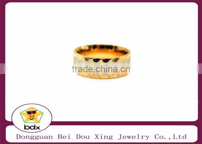 High Quality Couple Rings for Women Men Cubic Zirconia Wedding Ring18K Gold Plated Wedding Rings Stainless Steel Female Jewelry