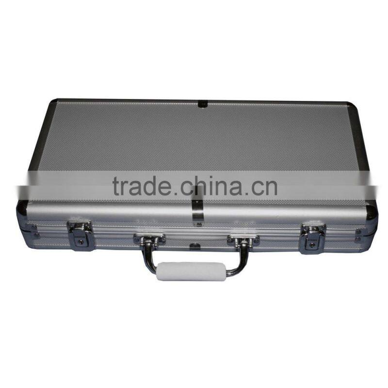 300 Ct Monte Carlo "Poker Room" Clay Poker Chip Set w/ Aluminum Case + Cut Cards