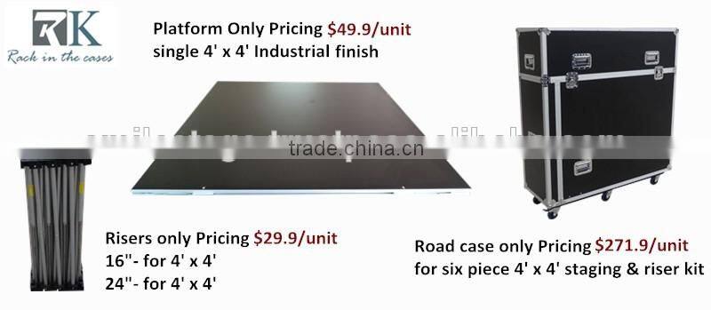 Modern adjustable portable event stage concert sound systems portable stage for sale