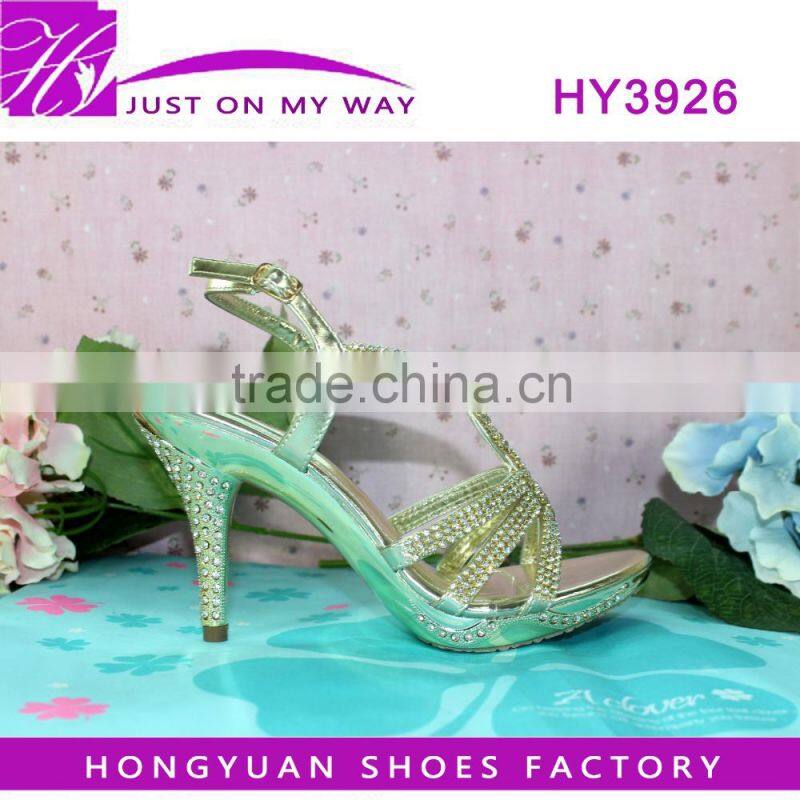 popular ladies evening sandals charming women high heels