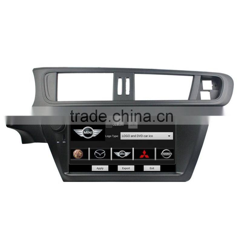 Factory OEM for CITROEN C3 8 inch Bluetooth-enabled Car dvd player GPS