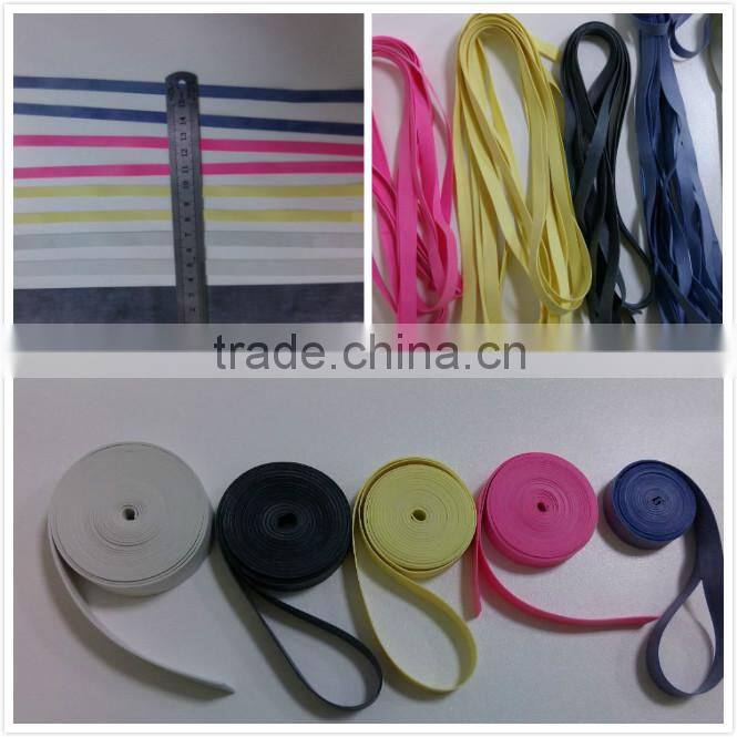 Natural rubber band black rubber band elastic bands for clothes in 2016