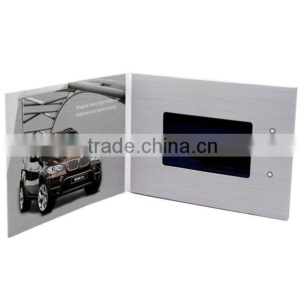 Bulk custom graphics video business card