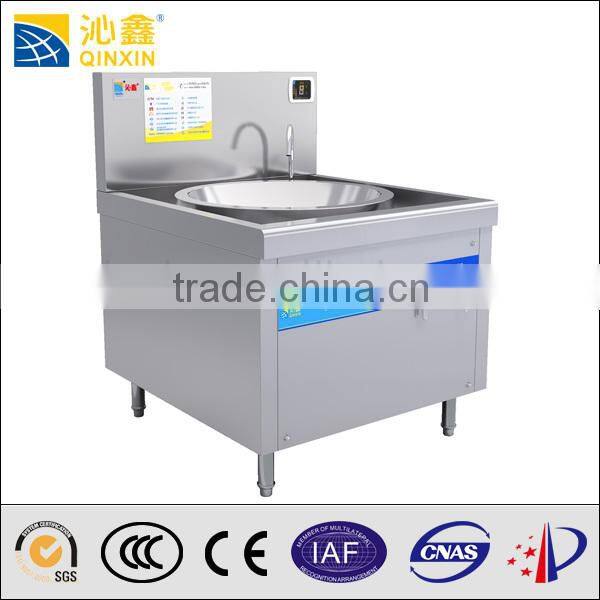 high quality large sized commercial induction wok cooker/commercial induction cooker/electric induction wok cooker