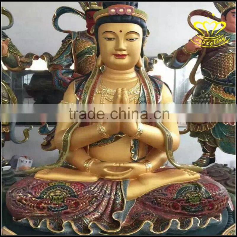 Temple worship special bronze Buddha sculpture custom bronze Buddha