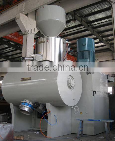 Plastic pvc pipe mixer machine