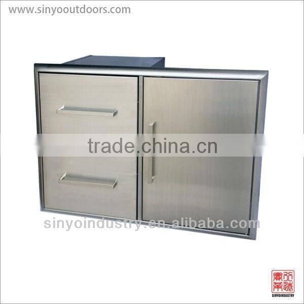 Outdoor Kitchen Srotage Door