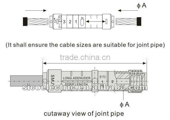 SMJY(Different-diameter)Pre-insulated Joint Pipe