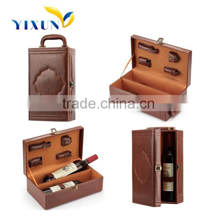 Handmade pine wood wine boxes/wine packaging box