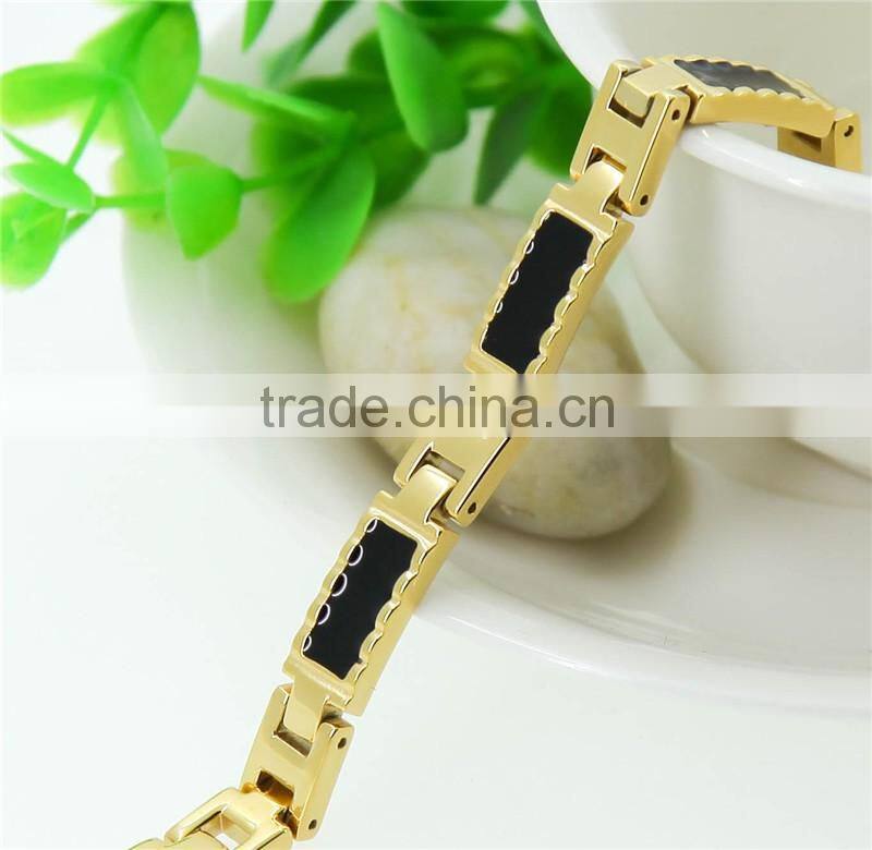 Gold Foil Bracelets, Couple style gold foil bracelets