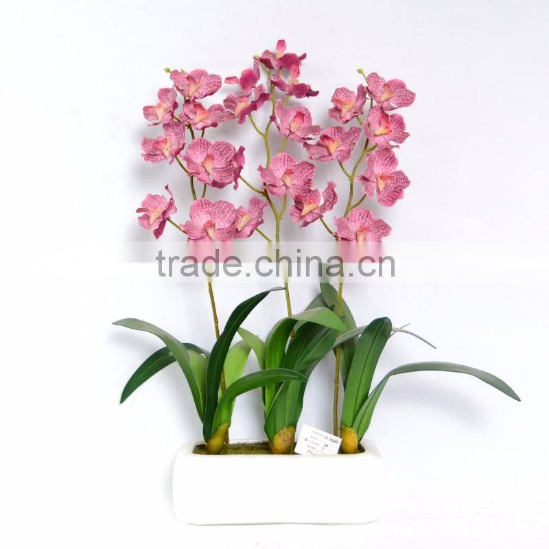Phalaenopsis Orchid Silk Flower Arrangement