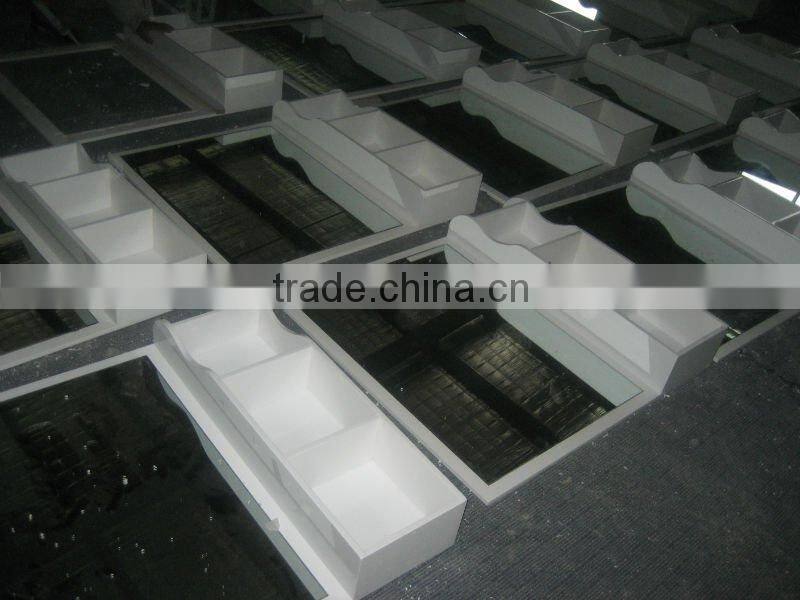 classical export high quality xuancheng PVC/MDF cheap bathroom cabinet