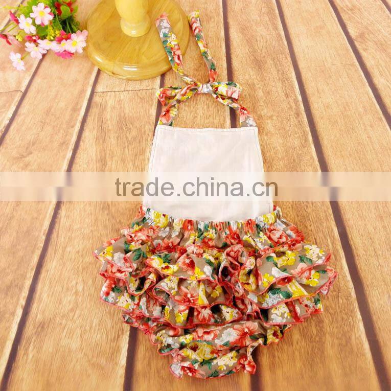 Best Christmas Gift kids ruffe lace romper