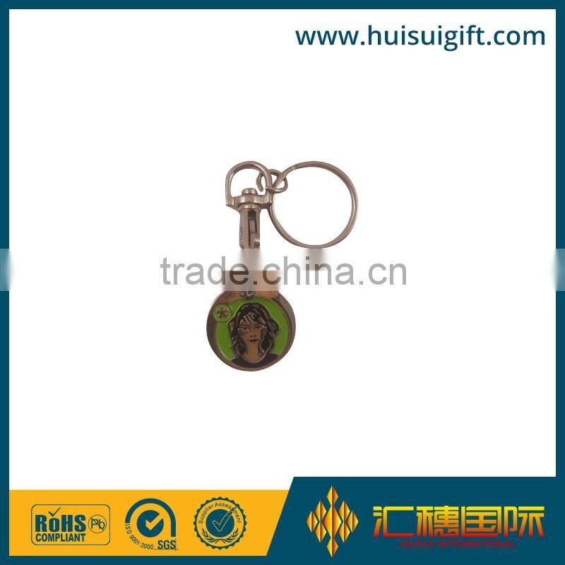 high quality promotional blank keychain