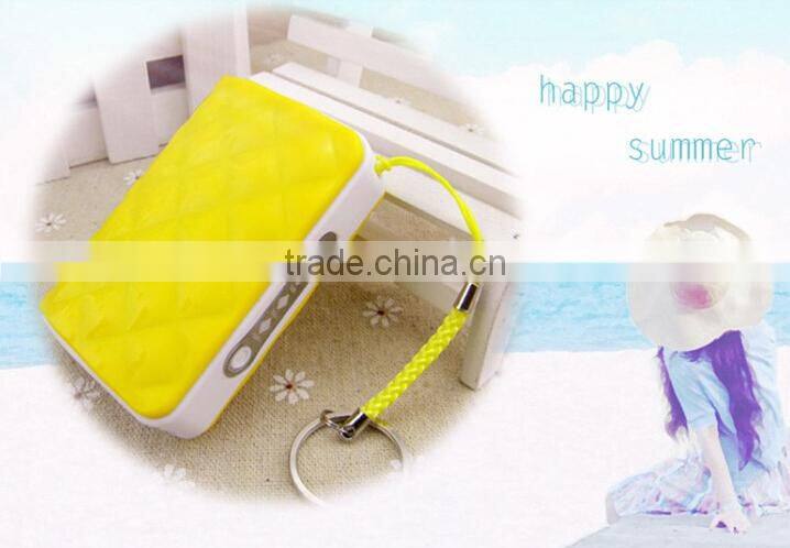 purse,hand bag shape power bank,led lamp 6000mah power bank