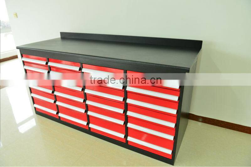 China factory iso durable 72 inch iron material drawer cabinet sets for workshop and garage