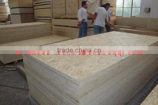 good quality 9 to16.5mm E0 OSB board in Linyi China factory