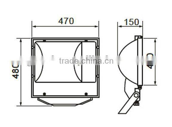 IP65 400w Metal Halide Light Covers DJ-M214