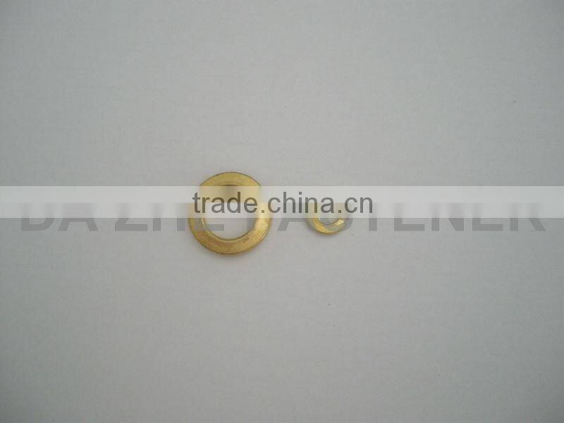 Brass flat washers DIN125 spring washer DIN127