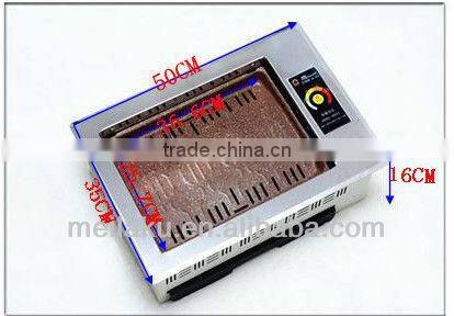 stainless steel barbeques grill with smokeless/ indoor stove top bbq/electric griddle.