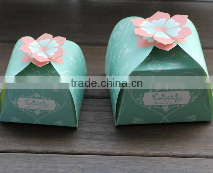 hottest selling China red Paper Gift Box candy paper box for wedding