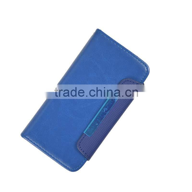 Blue 2 In 1 Magnetic Detached Leather Case For Wiko Darkside