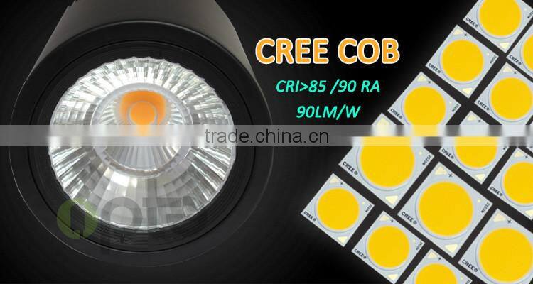 housing white surface mounted COB led downlight 25w