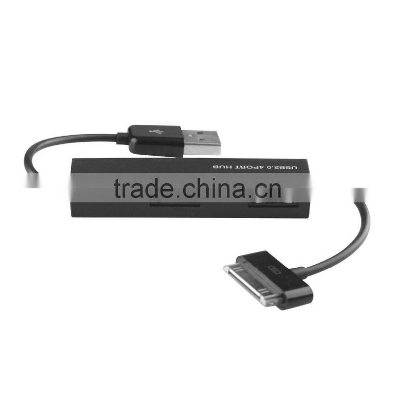 USB 2.0HUB for iphone/Micro USB Power Charge and datasheet transfer at the same time