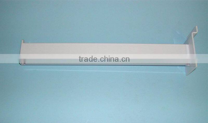 Slatwall Faceout,Chrome Plating Slatwall Rail Support