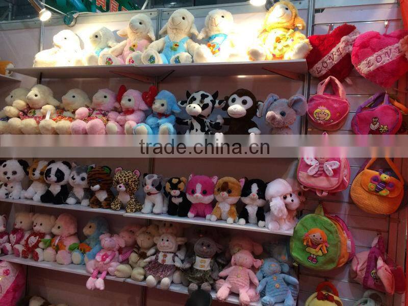 promotion gift white cat/ soft toys/plush toys/plush cat with music
