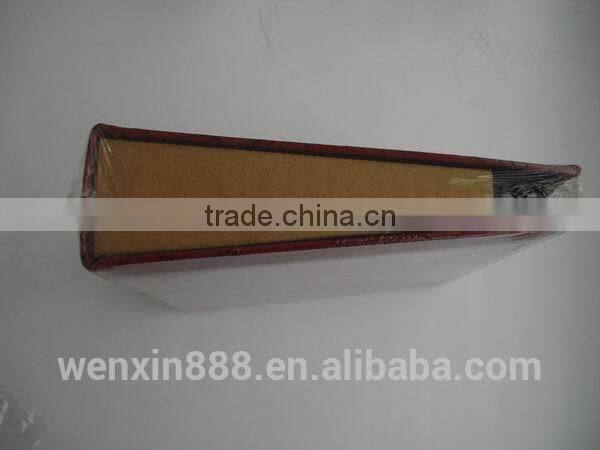 custom high quality fabric covered photo albums