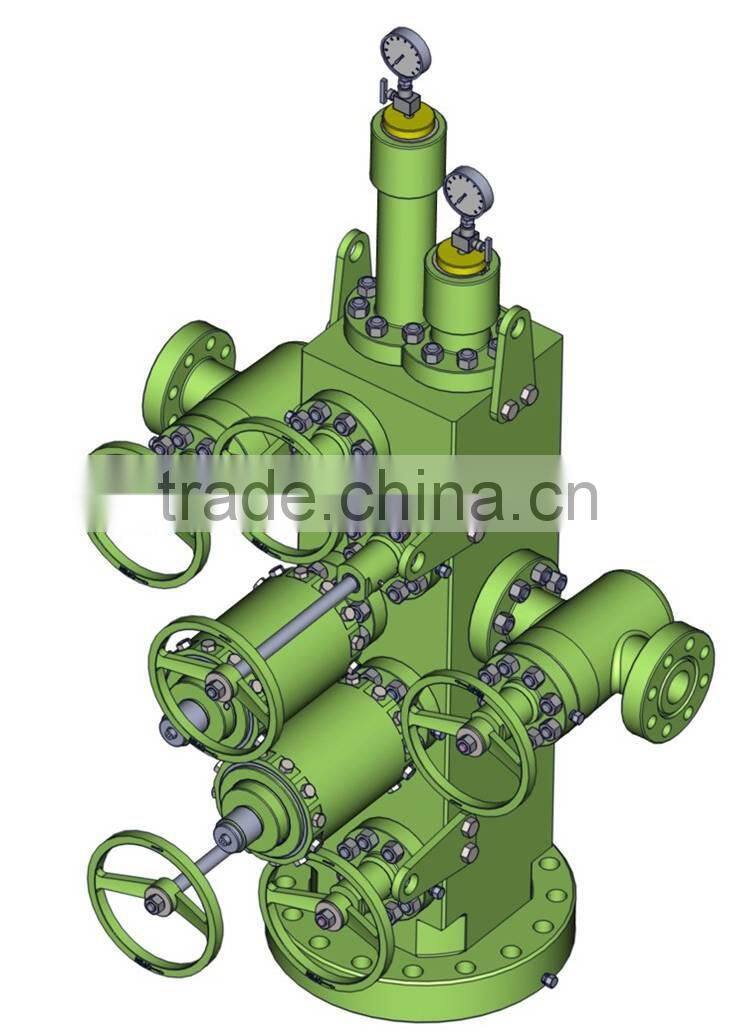 API Oil & Gas Extraction Equipment X-mas Tree Oil and gas production wellhead