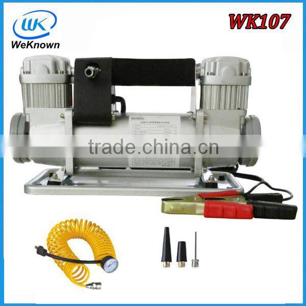 12 volt DC car inflation pump/mini car air compressor
