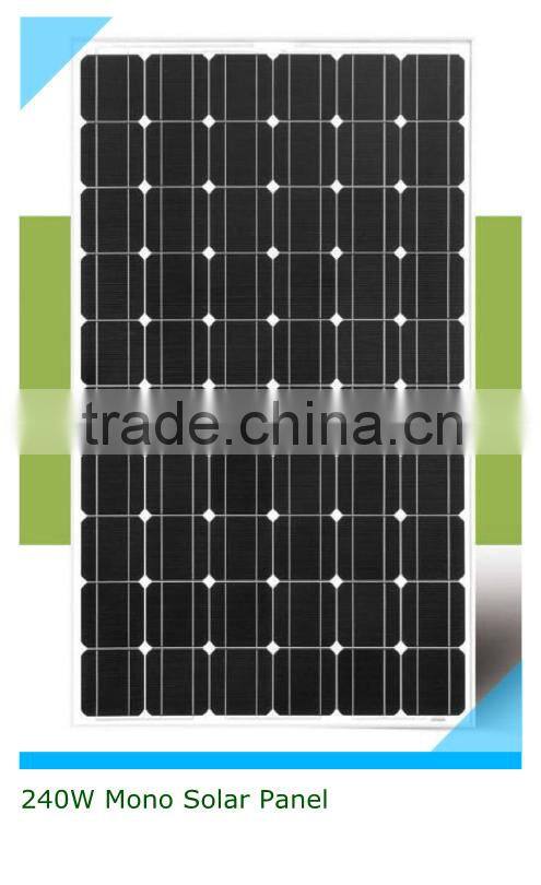 240W Mono Solar Panel