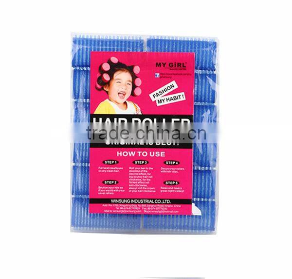 MY GIRL hair salon equipment magic velcro plastic hair rollers
