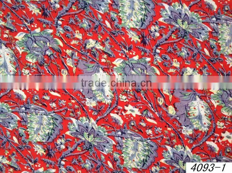 2014 Hot Sale Rayon Fabric Manufacturer Printed Rayon