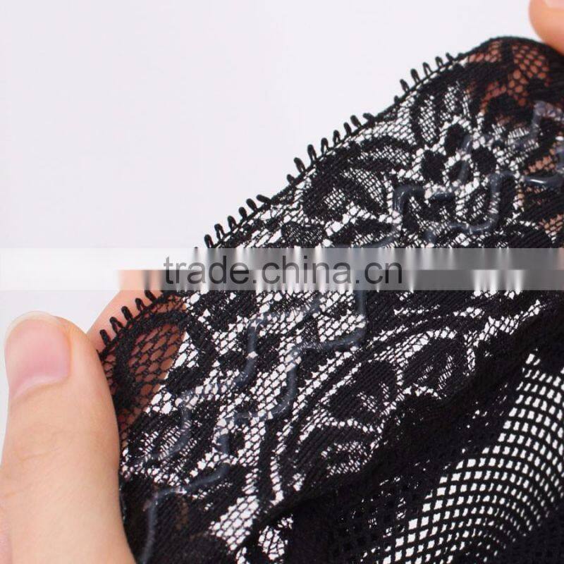 Taiwan Factory Lace Top Silicone Backseam Stockings