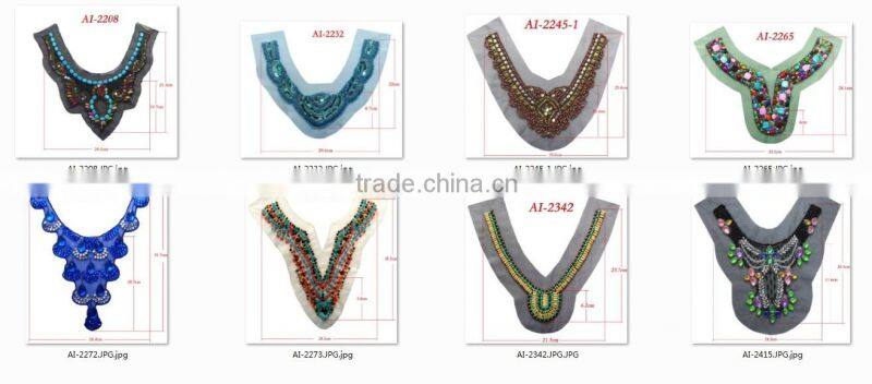 French bridal rhinestone and pearl lace trimming wholesale in guangzhou