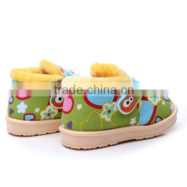 kid shoes with EVA out sole for winter