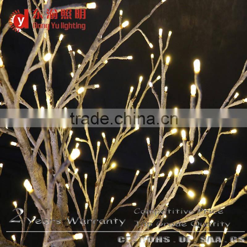 2016 New design snowing led birch branch / twig branch christmas tree lights
