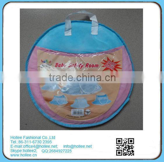 SR1069A 100% cotton foldable baby mosquito net