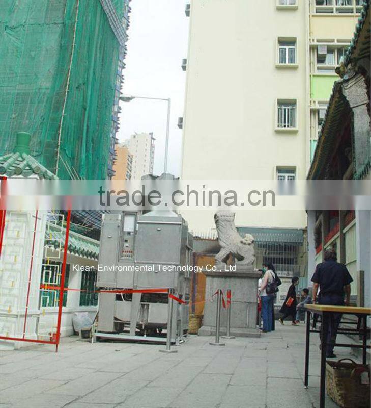 Electrostatic Joss Paper Burner with Dust Extractor